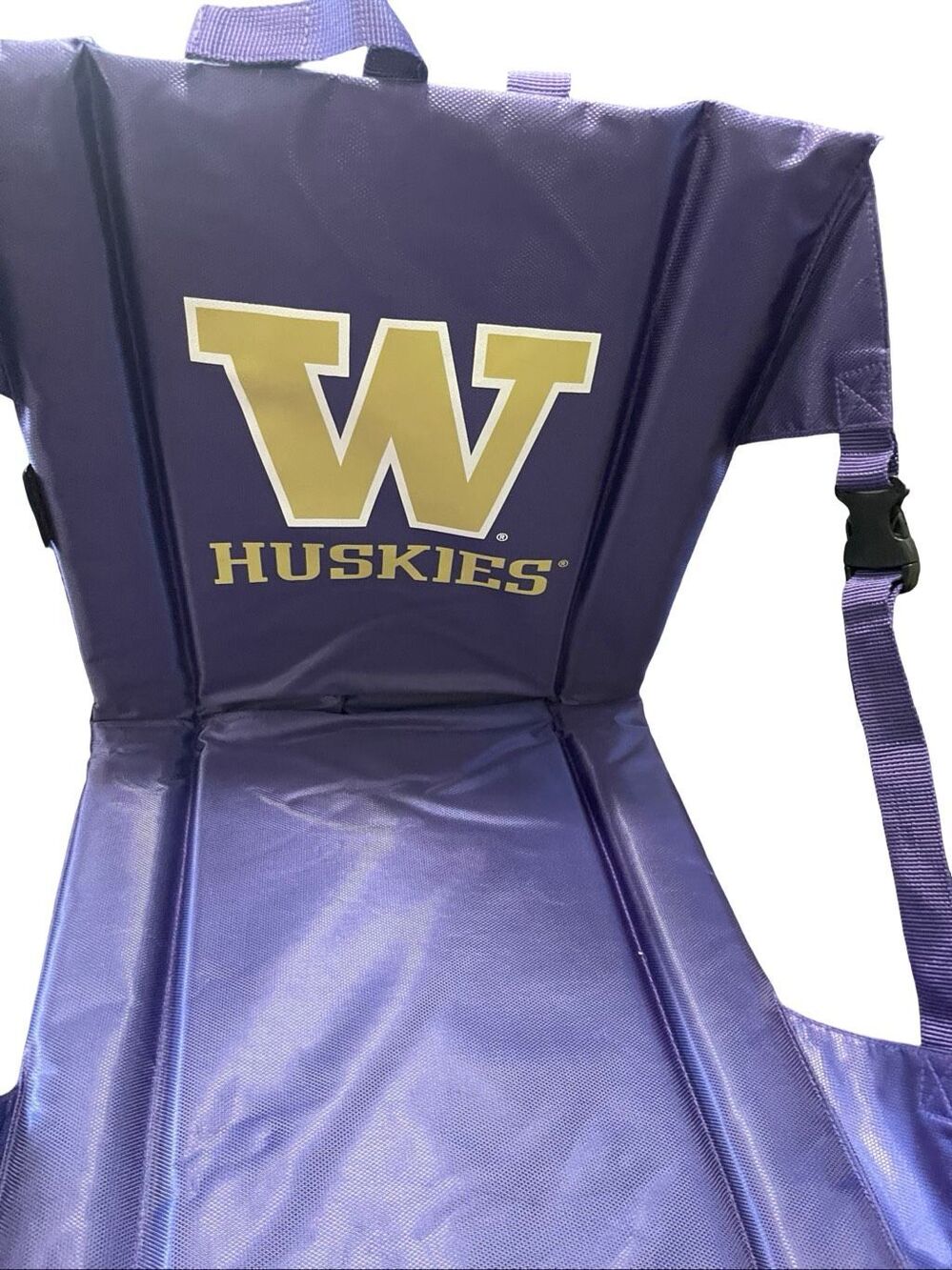Logo Chair Co Washington Huskies Purple Portable Bleacher Stadium Seat One Size